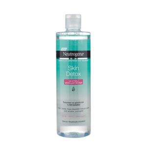 محلول میسلار واتر مدل Skin Detox مناسب انواع پوست حجم 400 میل نوتروژینا